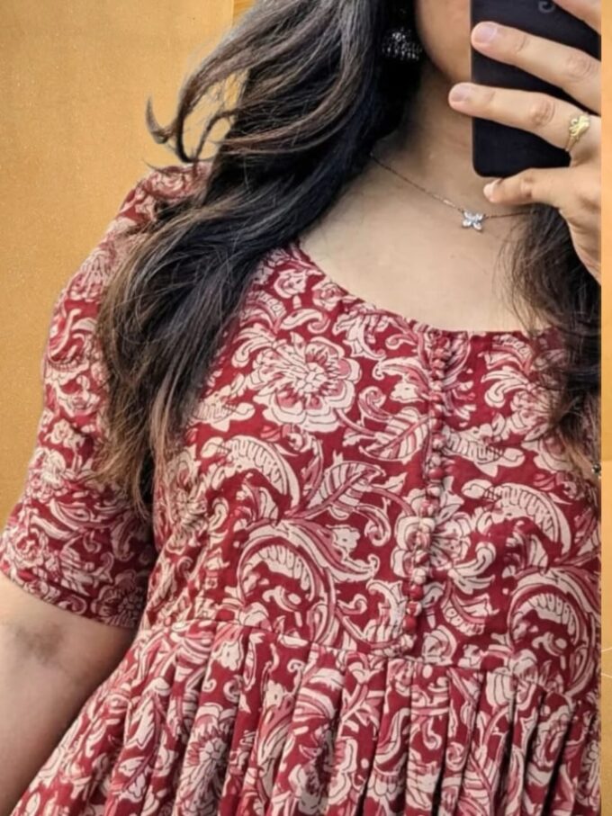 Boho Chic Floral Midi Dress - Image 2