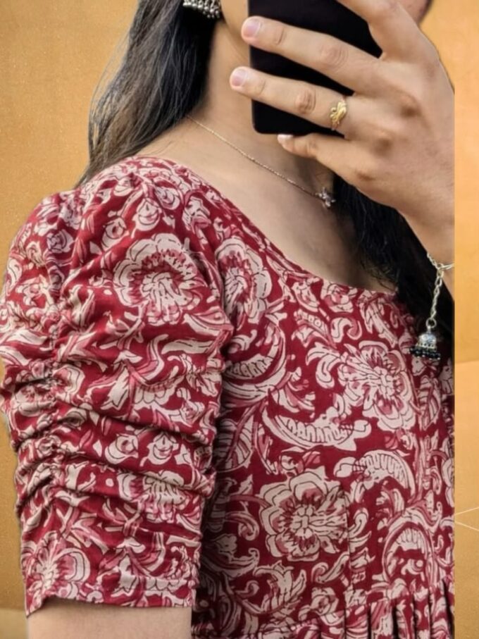 Boho Chic Floral Midi Dress - Image 4