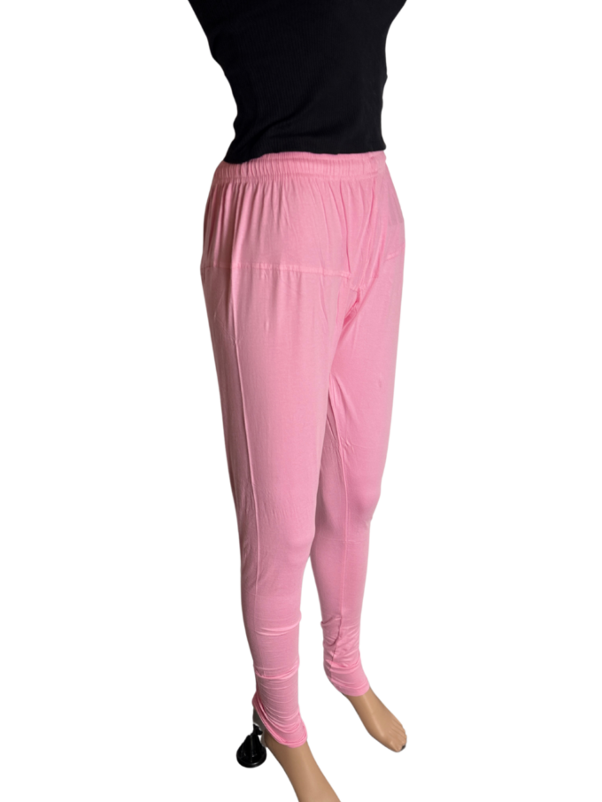 Pink Cotton Leggings - Image 2
