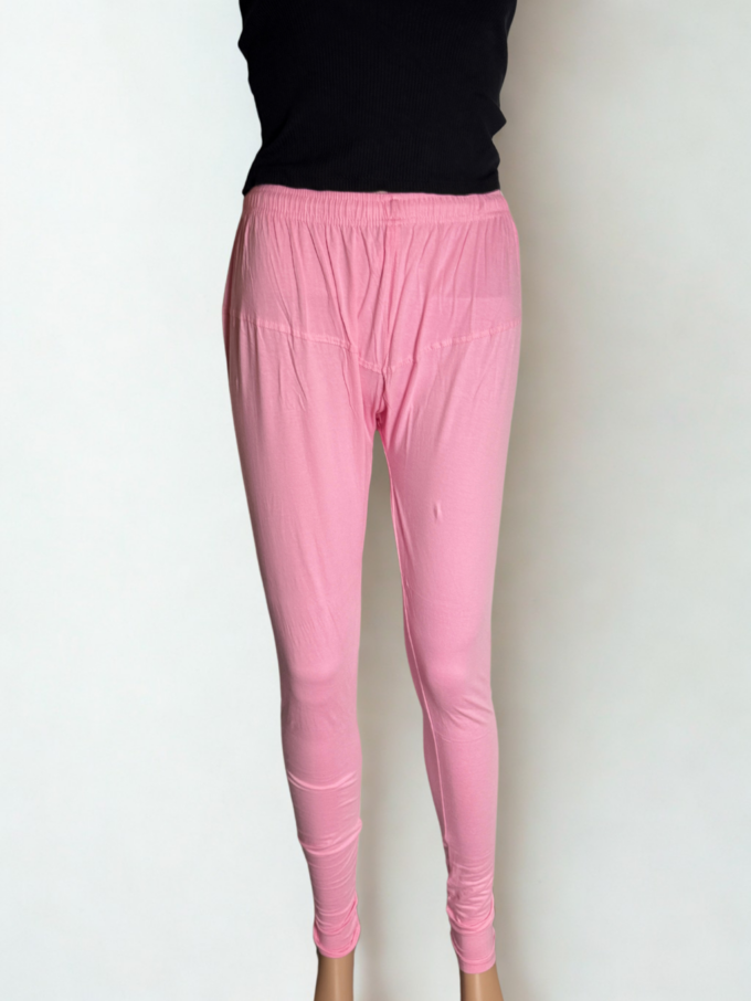 Pink Cotton Leggings - Image 4