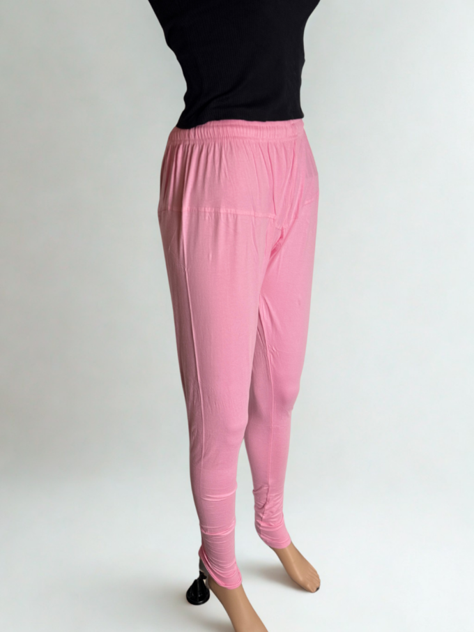 Pink Cotton Leggings - Image 5