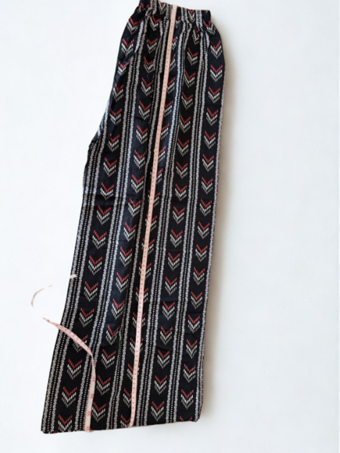 Tribal Chevron Palazzo Pants - Image 4